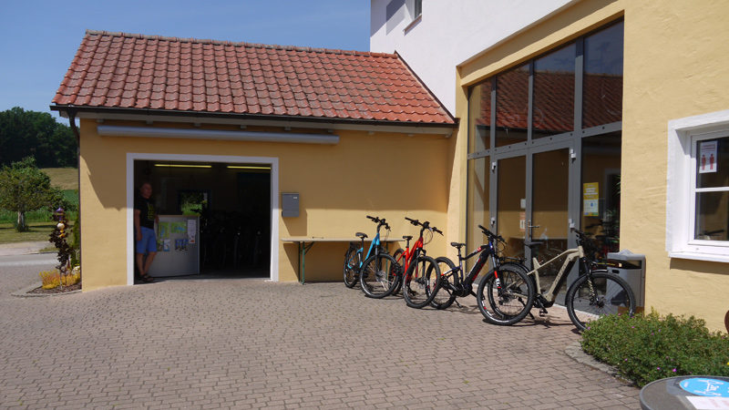 Ferienhaus Hofmann - Unser hauseigener Fahrradverleih