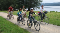 Ferienhaus Hofmann - Familienradtour am Igelsbachsee