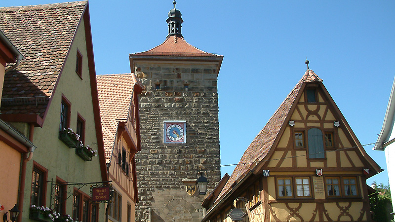 Mittelalterliche Innenstadt von Rothenburg o.d.T.