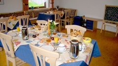 Ferienhaus Hofmann - Frühstücks- und Aufenthaltsraum
